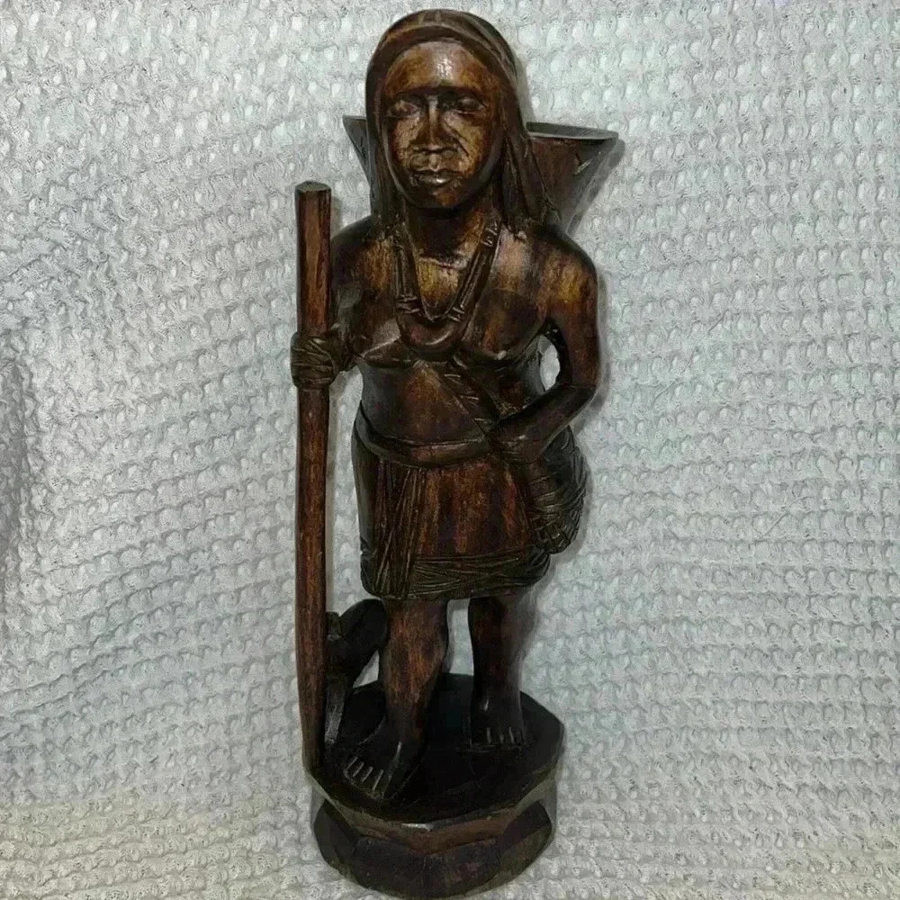 Native Tribal Wooden Figurine